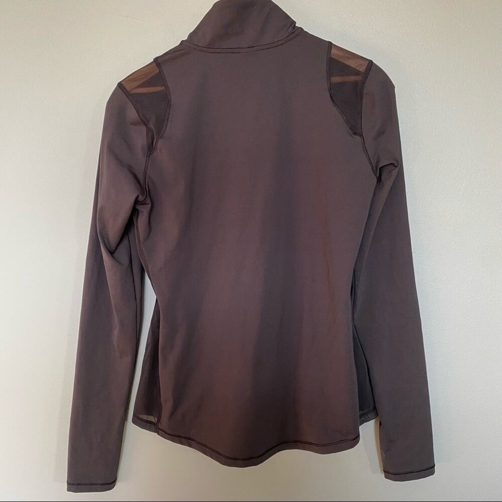 Victoria’s Secret Sport | Black Mesh Detail Zip Up Workout Jacket - Picture 4 of 7